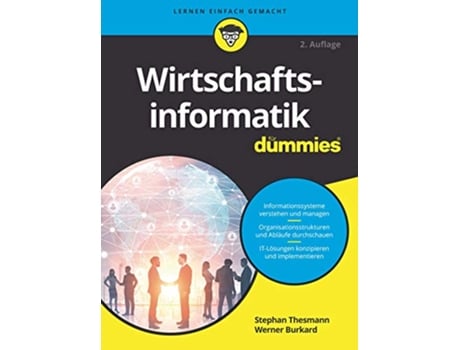 Livro Wirtschaftsinformatik fur Dummies Für Dummies German Edition de Stephan Thesmann Werner Burkard (Alemão)