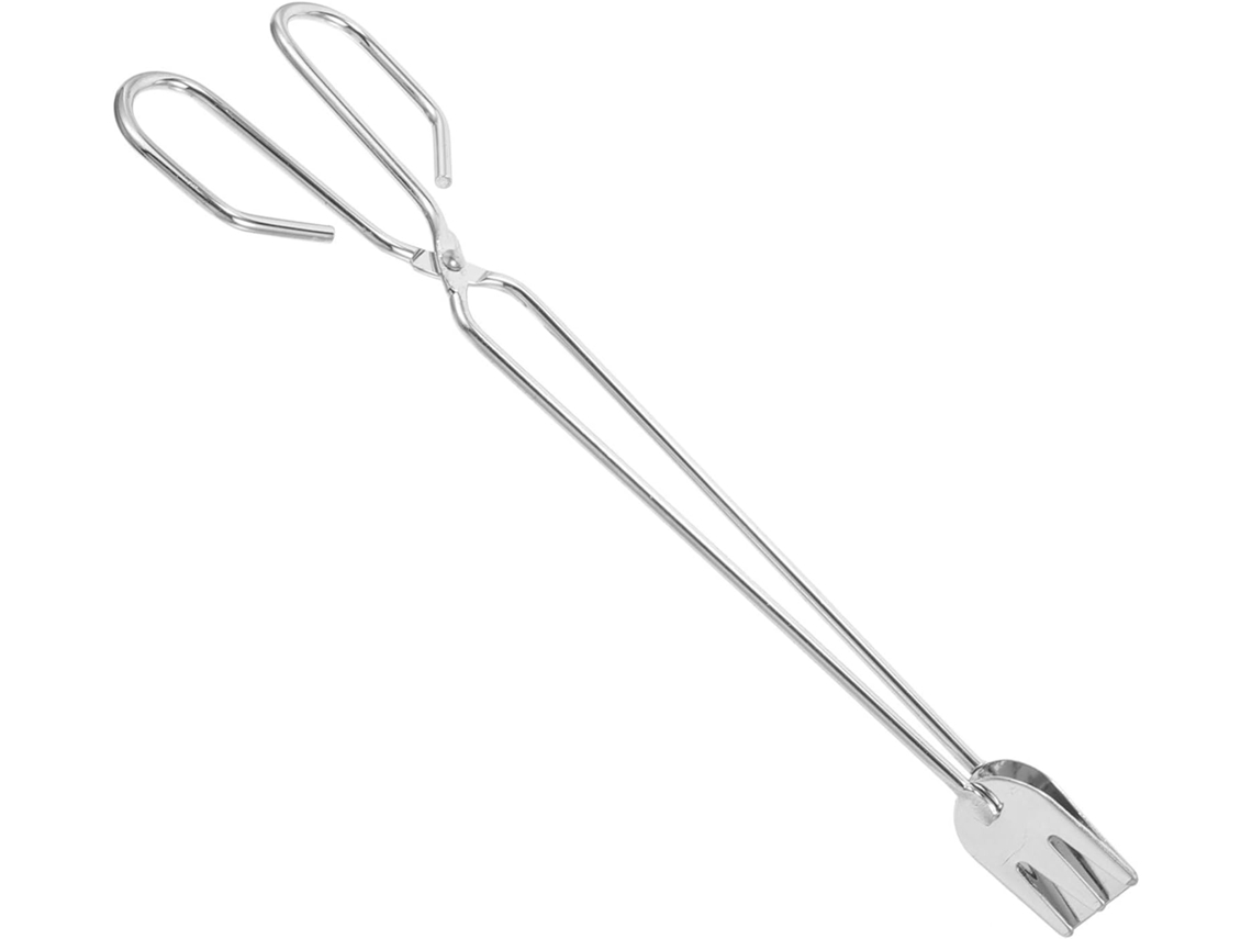 Pinça de Ferro para Lareira Kichouse, Leve e para Fogueiras e Churrasqueiras, Minimiza o Esforço no Pulso Ao Usar Lenha CHABERLU