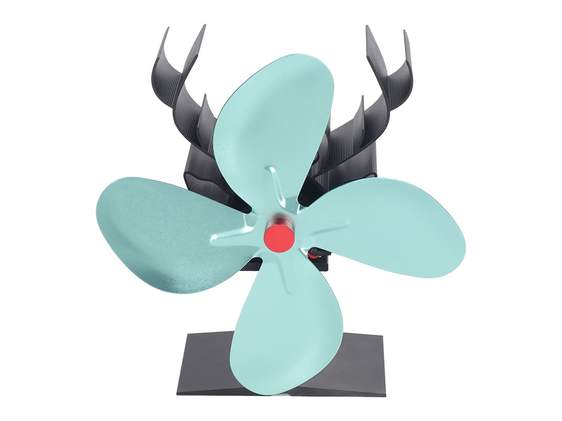 Ventilador de Chimenea Estilo Navideño com 4 Aspas AQUAFORGE