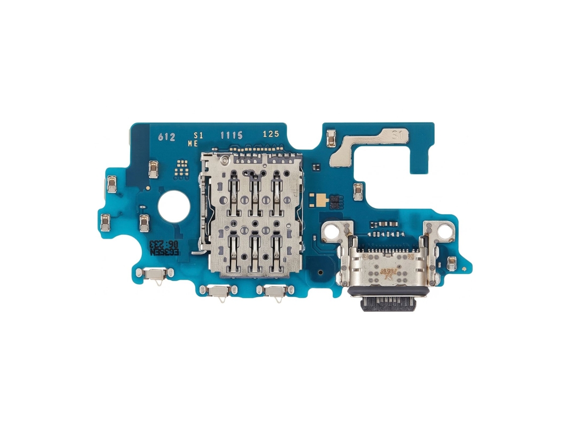 Conector De Carga Usb-c Para Galaxy A57 5g Com Leitor Sim Service Pack