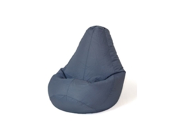 Sako Bag Pouffe Pear Grey Xl 130 X 90 Cm Go Gift