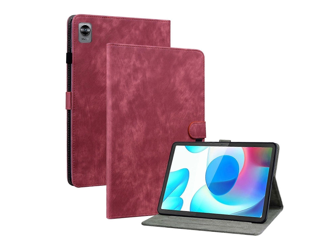 Capa De Pu Para Tablet Realme Pad Mini 8.7 Com Estampa De Tigre