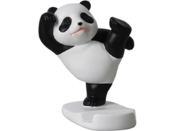 Suporte De Mesa Para Celular Em Formato Panda Acessório Decorativo, Estável E Antiderrapante, Para Mesas E Bancadas