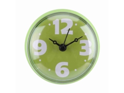 Reloj De Baño Impermeable Con Succión Para Pared Ventana, Accesorio De Baño Y Ducha Color Verde