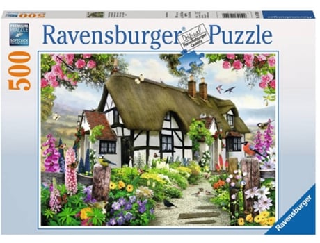 Puzzle  Casa com Jardim (500 Peças)