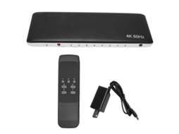 Interfaz Multimedia Hd 7 En 1 con Selector de Vídeo 4k a 60 Hz Hdcp 2.2 S/MARCA