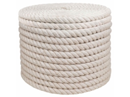 Vidaxl Corda De Juta 16 Mm Branco 100% Juta Tossa