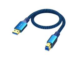 Cabo Usb 3.0 Para Tipo B (5 Gbps) Dados E Carregamento De