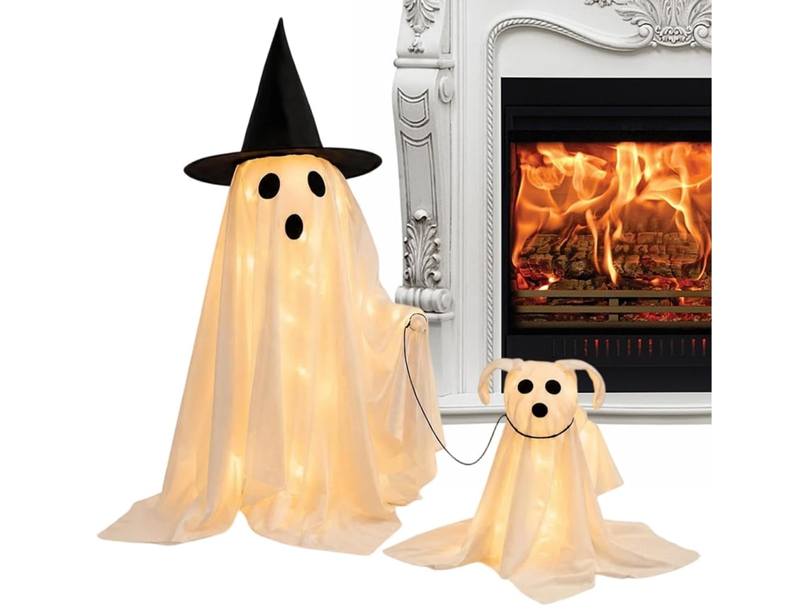 Decoração Iluminada De Halloween Peça Temática E Variante 2796