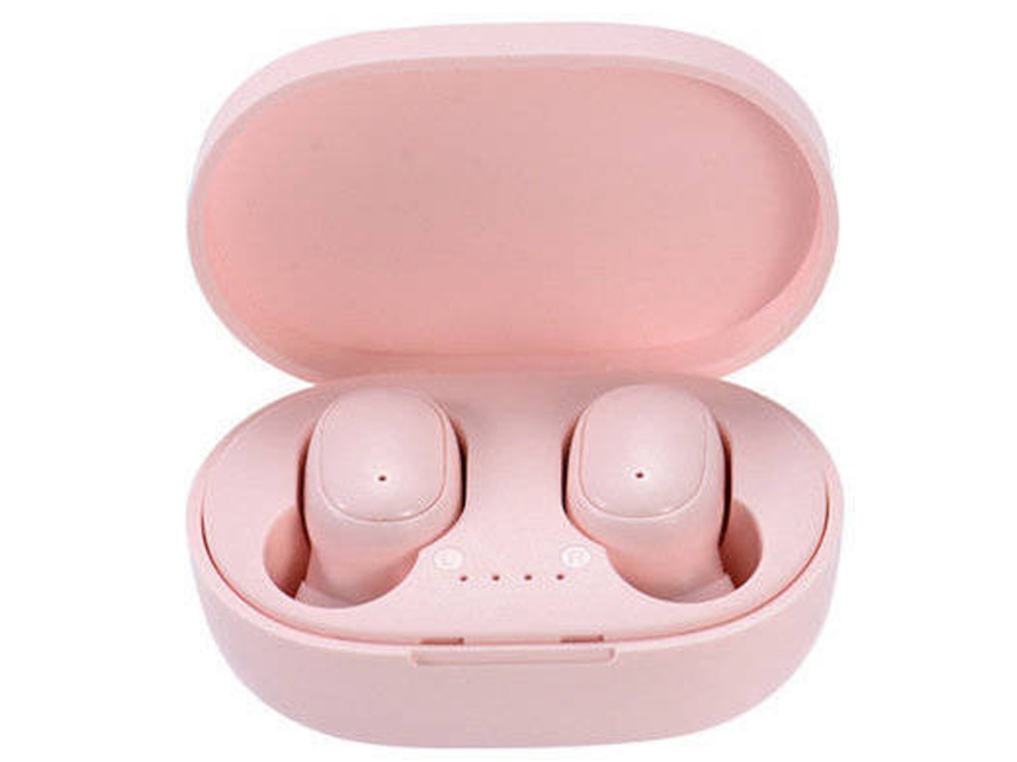 Fone De Ouvido Sem Fio Bluetooth Fone De Ouvido Com Microfone Smartphone(rosa)