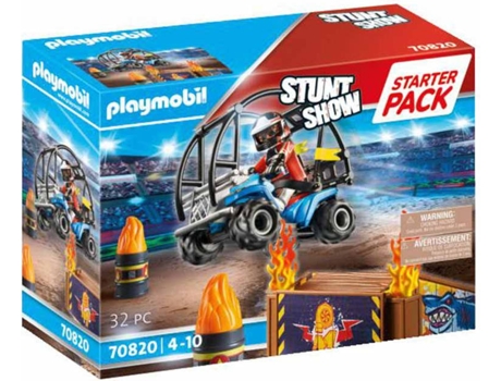 Playset Playmobil Stunt Show Quad / ATV 70820 (32 pcs)
