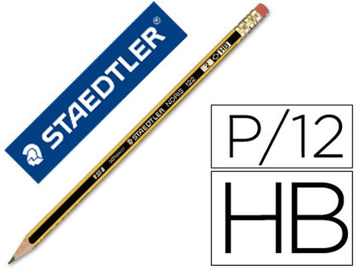 Lápis de Grafite Staedtler Noris com Borracha2