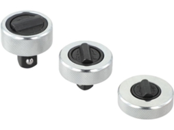 De 3 Chaves Palmar Com Design Roda Para Aço 1/4", 3/8" E 1/2" Gerais