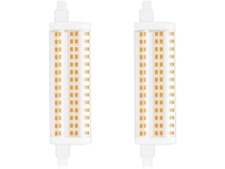 Lâmpada LED R7s 20W, 118mm, Regulável, 4000K, 2200lm, Equivale a 200W Halógena (2un)