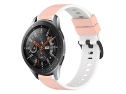 Pulseira De Silicone Bicolor Para Samsung Galaxy Watch 46mm 22mm