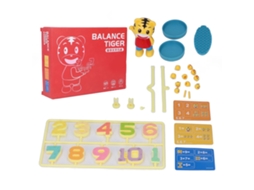 Rebe-juego De Conteo Y Equilibrio Educativo Interactivo Con Tigre Juguetes Numéricos Para Niños Y Niñas