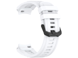 Pulseira de Silicone Branca para AMAZFIT T rex3 Pro 44mm PANOONA