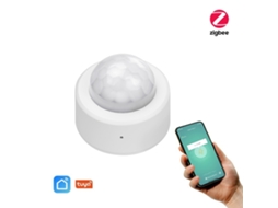 Sensor de Movimento Pir Zigbee com Alarme App Segurança Residencial S/MARCA