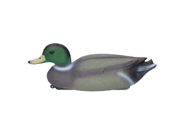 Pato Plástico Simulado Flutuante Para Decoração De Jardim 34.5x13cm