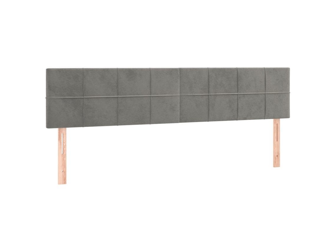 Headboard, Headboards Vidaxl Cinzeto Veludo (160 Cm)