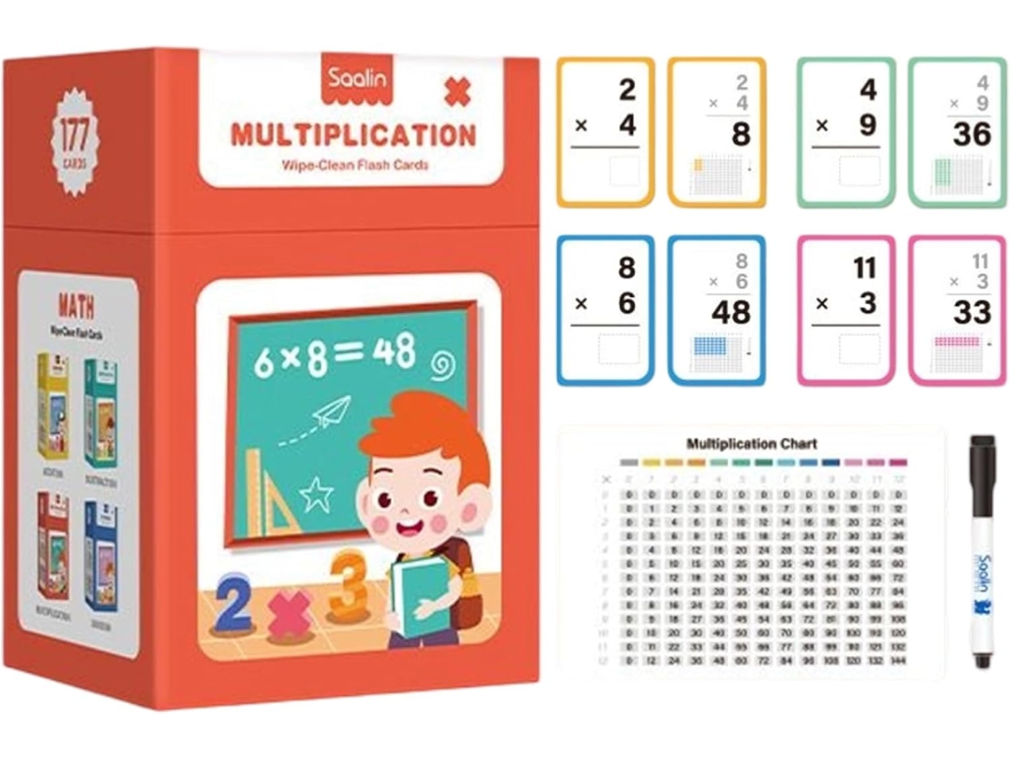 Cart Es de Aprendizagem Matem Tica para Crian as Pequenas Aux Lio Port Til C Lculo Mental Meninas e Todas Idades VAYOTOY
