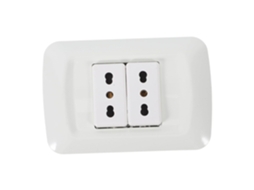 Tomada De Parede De 16a Com Interruptor, Tomada Múltipla Reforçada Com Portas De Saída.