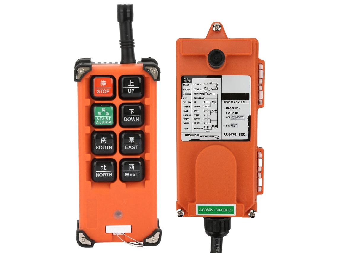 Laxiscreed Elevador Elétrico Portátil Com Controlo Remoto Sem Fios De 380v E 2 Transmissores