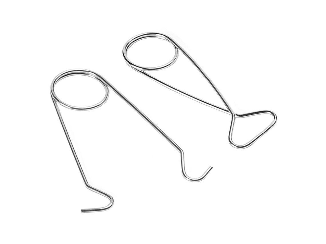 Gancho Suspenso de Peixe Inox para Camping Business