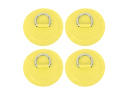 Patch Anel D Redondo Leve Pvc Para Barco Inflável Prancha Surf Stand Up Paddleboard 4pcs Amarelo