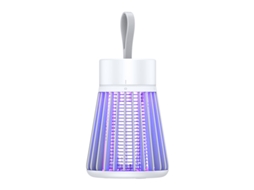 Mata-mosquitos Recarregável De Luz Roxa – Interior/exterior Para Socalcos Preto Hexinyigjly
