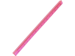 Régua Triangular De 15cm, Régua Direta, Artigo De Papelaria Prático Para Casa, Ferramenta De Medição Com Escala Dupla