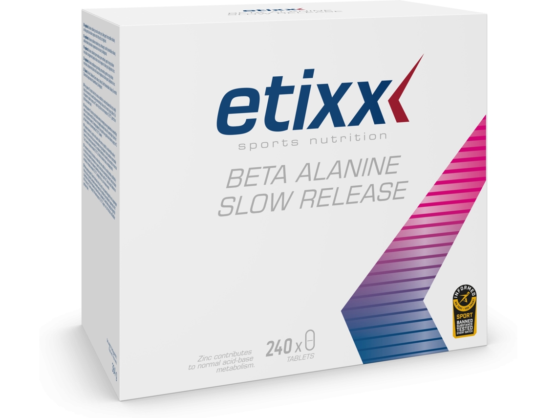 Suplemento Alimentar ETIXX Beta Alanine Slow Release 240 Tabs