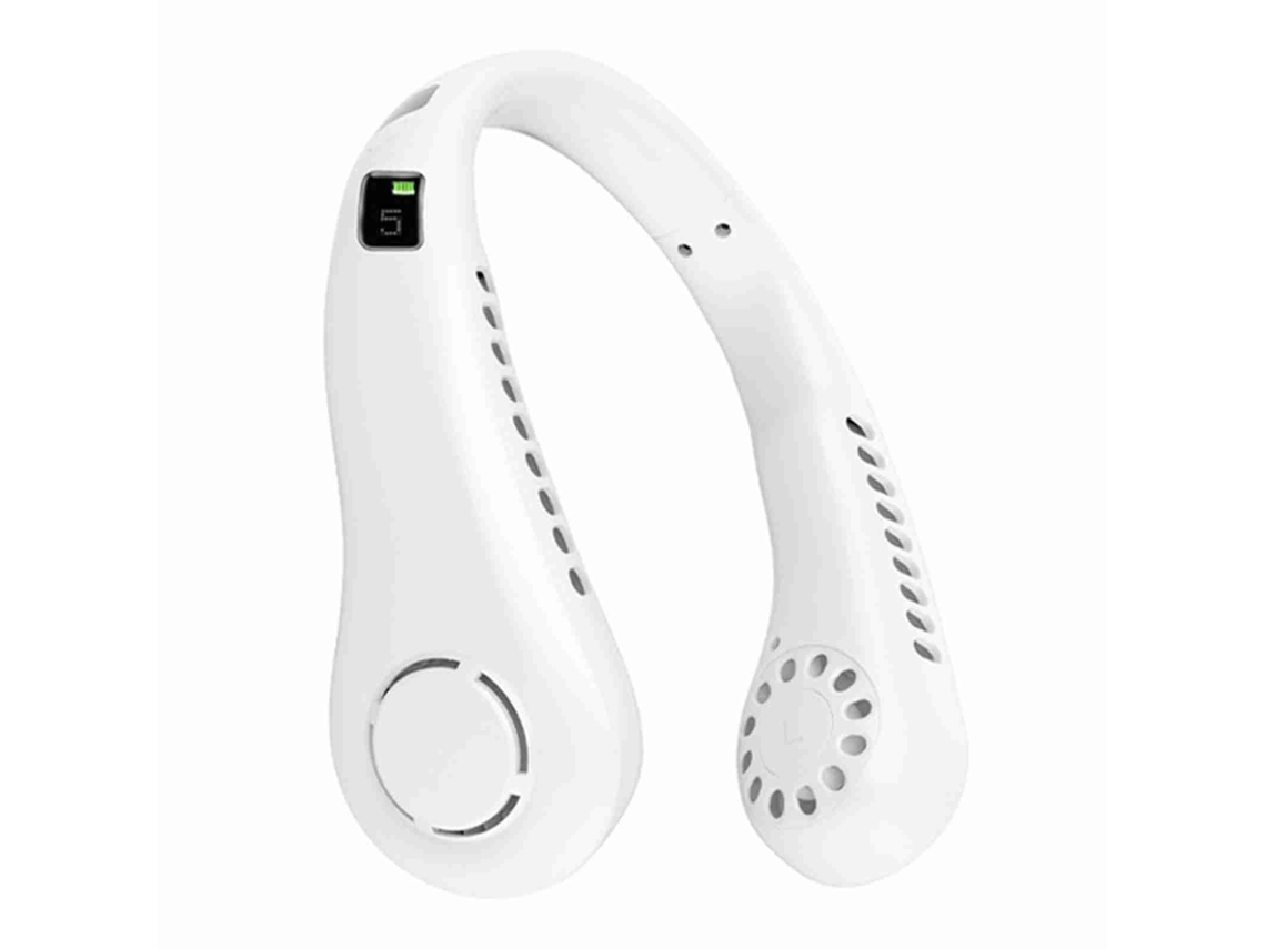 Ventilador De Pescoço Laxiscreed Com 5 Velocidades E Autonomia De 2600mah Para Uso Diário