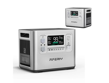 Estação De Energia Aferiy Af P210 2400w 2048wh Com Bateria Lifepo4 Carregamento Rápido Entrada Solar Para Backup Doméstico E Uso Externo Fozuanei