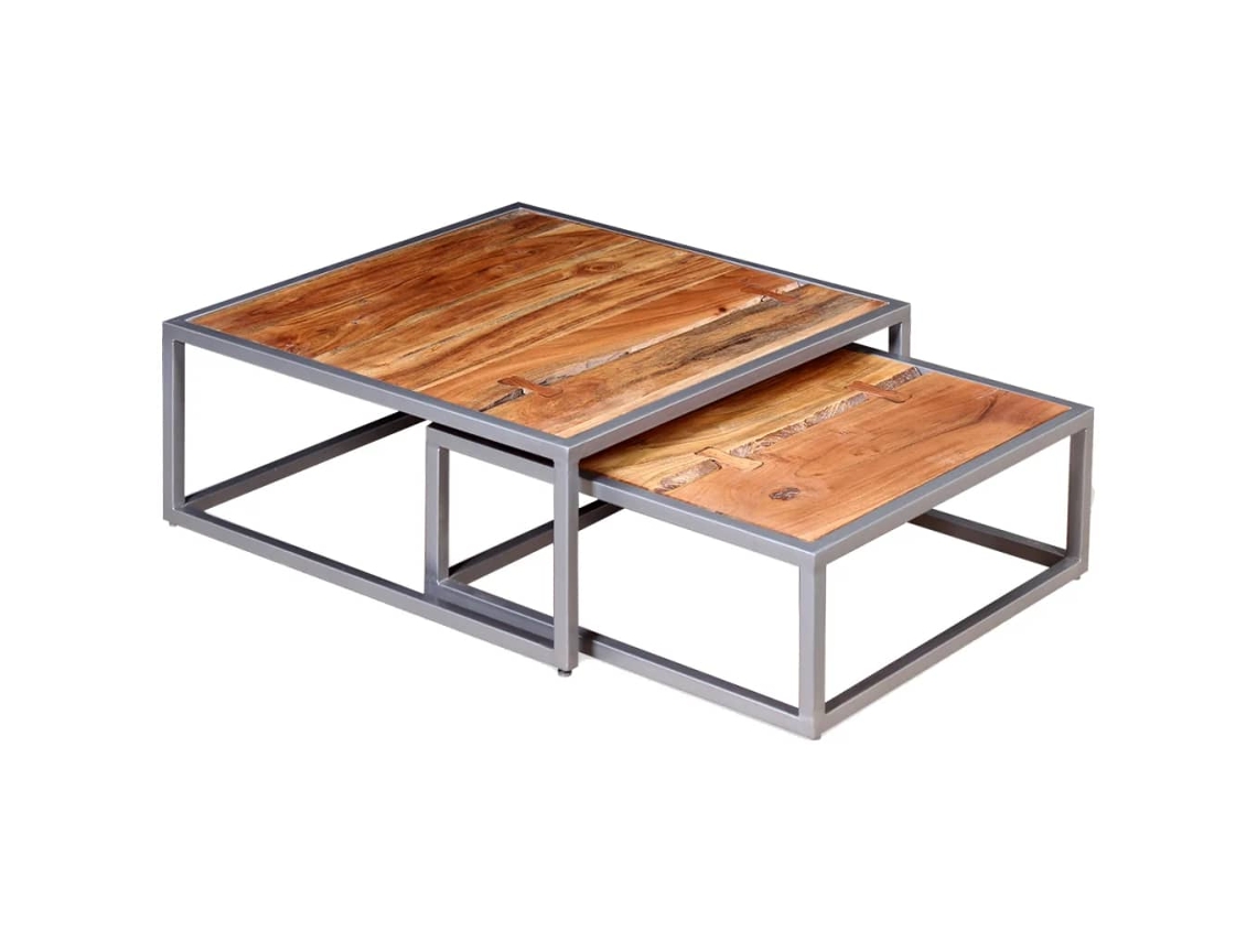Coffee Table, Coffee Tables Vidaxl Marrom Madeira De Acácia (n/a)