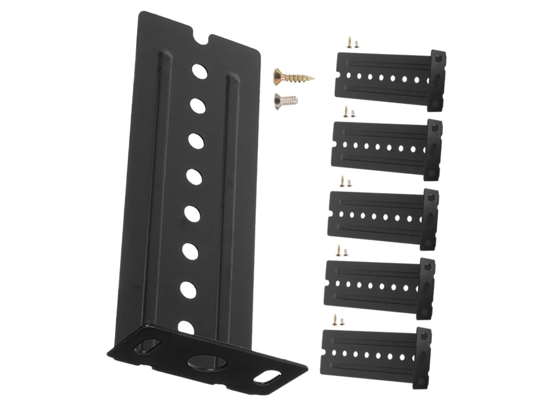 Suporte Deslizante Para Teclado Em Aço Inoxidável, Conector De Trilho Lateral, Redução De Ruído, Com