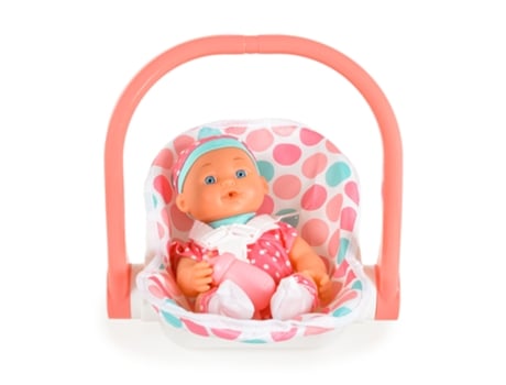 Boneca 31cm Com Cadeira Auto 6985 Tutu Love Tutu Love