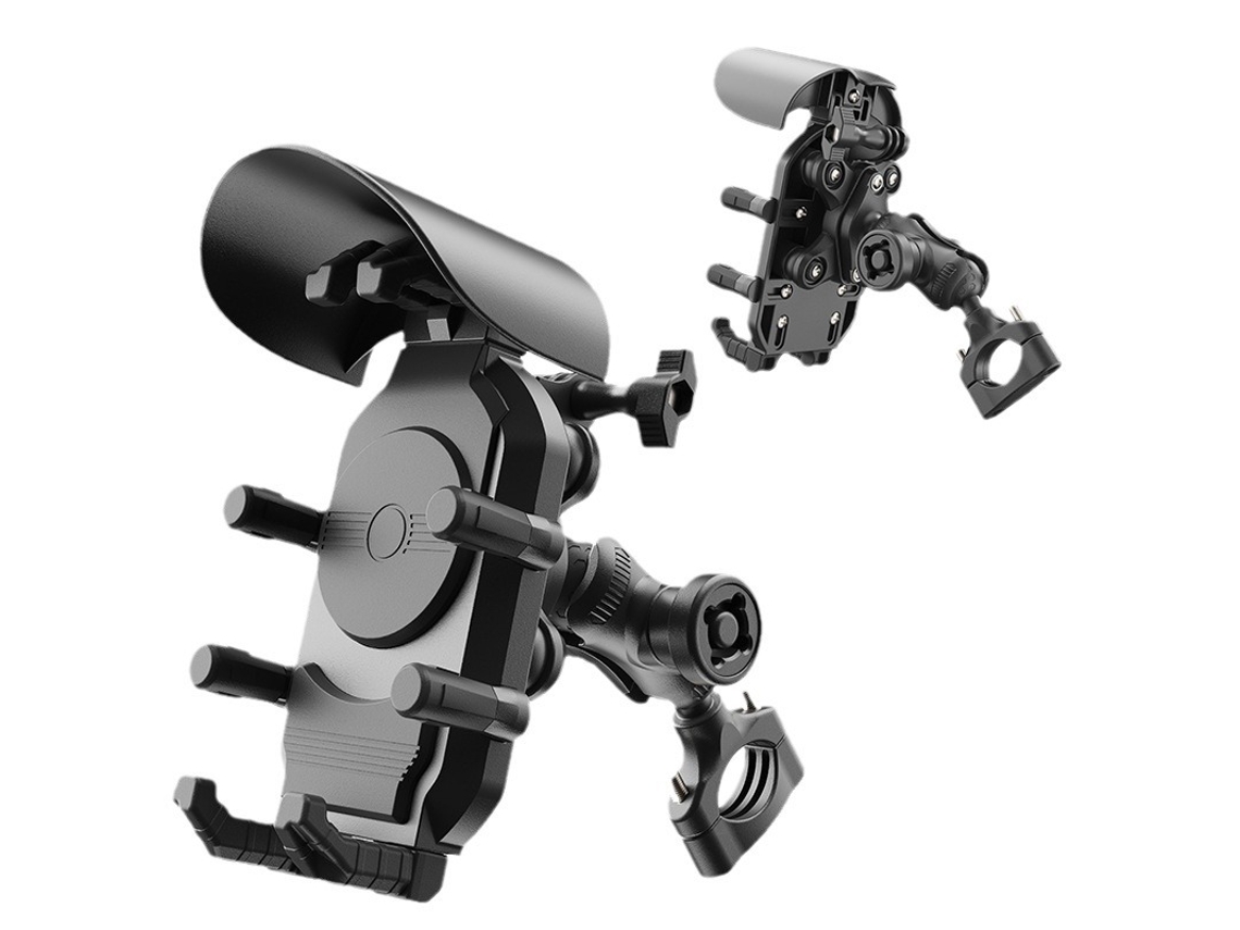 Suporte De Telefone Para Moto Octopus Silicone Absorve Choque Smartphones 12 18cm Dureforward