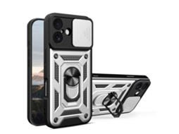 Capa Para Iphone 17 - Tampa Deslizante Para Câmera - Tpu Pc