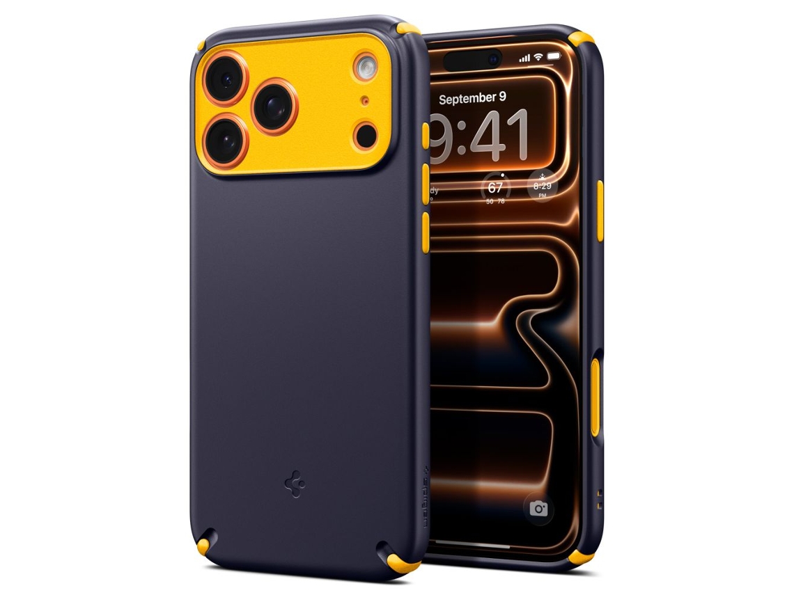 Capa Spigen Nano Pop Hybrid Mag Para Iphone 17 Pro Magsafe, Cor Mirtilo.