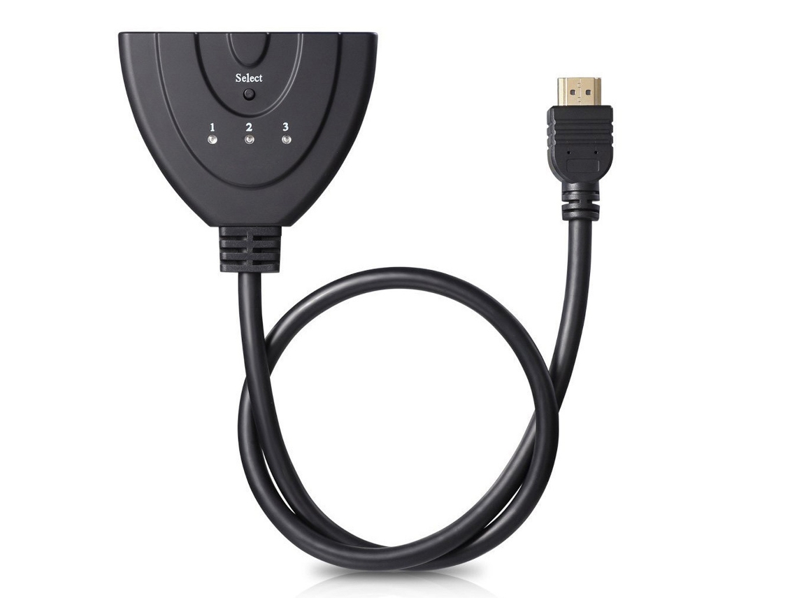 Experimente Streaming Contínuo, Switch Hdmi Compatível Com Hdcp, Transmissão De Vídeo Estável Que Garante Operação Suave, Ideal Para Uso Doméstico E N