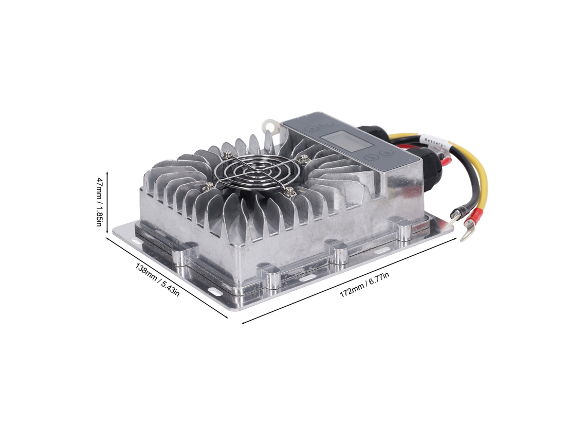 Controlador De Carga Solar Mppt Laxiscreed 600w, Entrada 17-84v, Saída 10-30v Para Painéis Solares