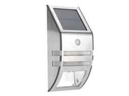Luz De Parede Solar (sensor De Movimento 2 Leds)