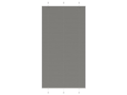 Vidaxl Antracite Plissada Cega 110x200 Cm Largura Tecido 109,4 Cm