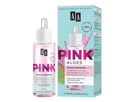 Sérum Facial De Aloés Rosa Aa, 30ml