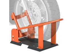 Suporte de Motocicleta para rodas de 15-21 polegadas, Capacidade 816,5 kg Laranja S/MARCA
