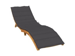 Almofadã£o Para Espreguiã§adeira 200x60x4cm Mesclado Tecido Dkd Home Decor