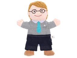 1pcs Boneca De Mão De Pai De Família Allinless
