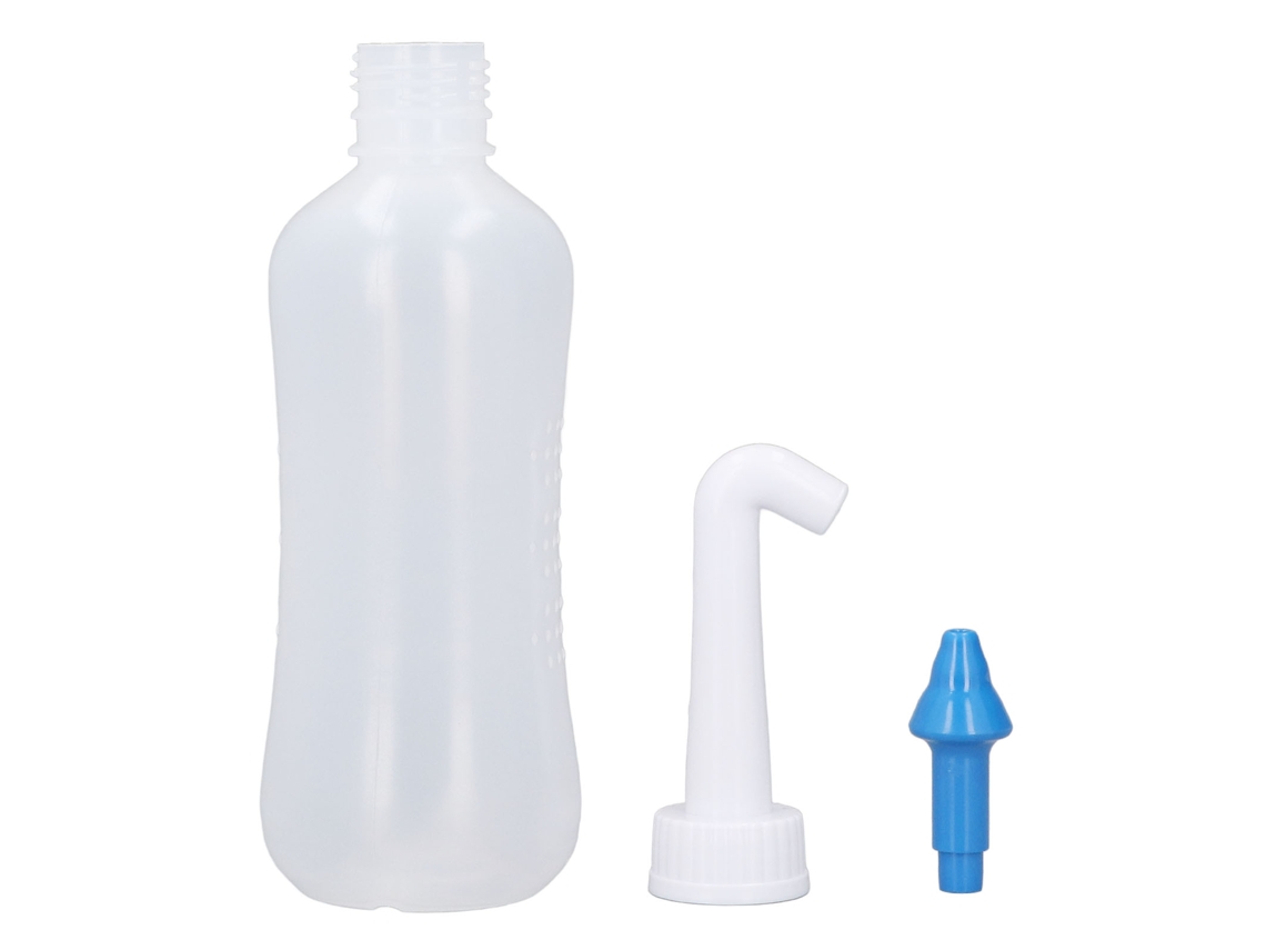 Lava Nariz 300ml Adultos Crianças Azul Um Buraco