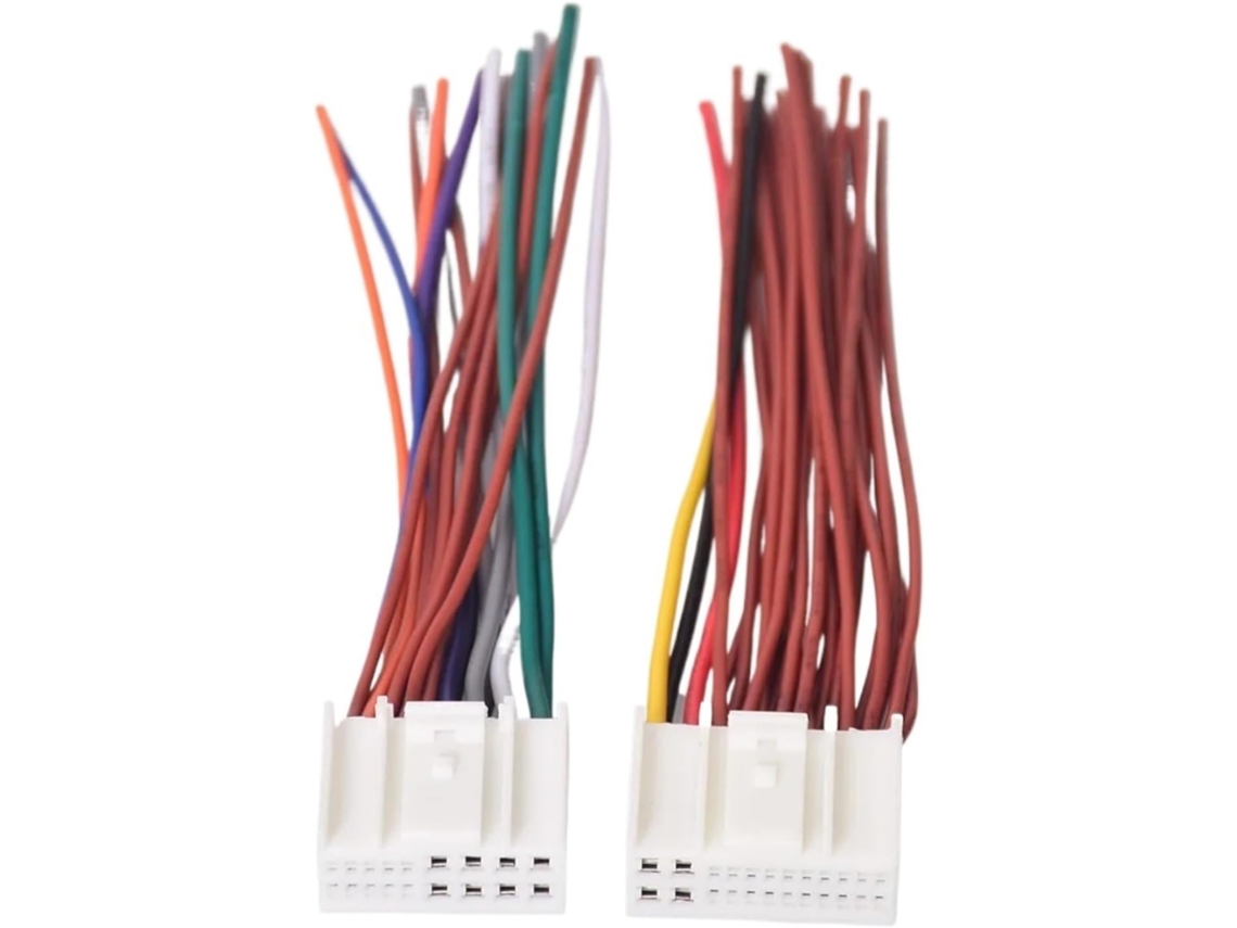 Adaptador De Cabo Alimentação Iso Para Rádio Carro, Compatível Com Hyundai Elantra Ix35, Kia K2 K3 K5 Sportage R
